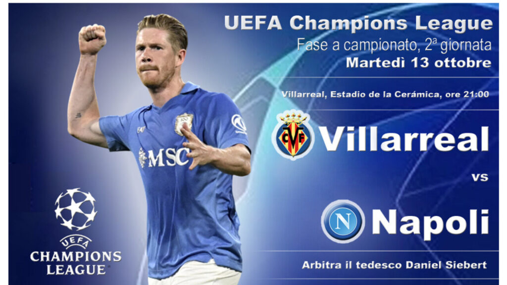 Villarreal-Napoli 0-0, la squadra di Allegri cerca punti in Champions League