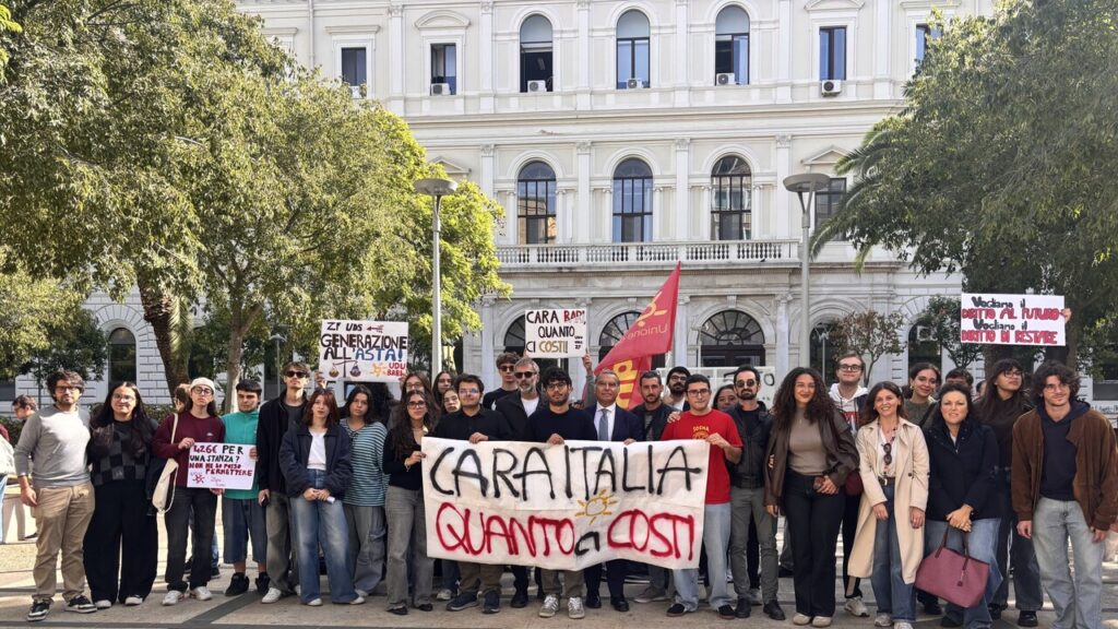 Studenti universitari baresi contro il caro affitti: a Bari chieste politiche nazionali sulla casa