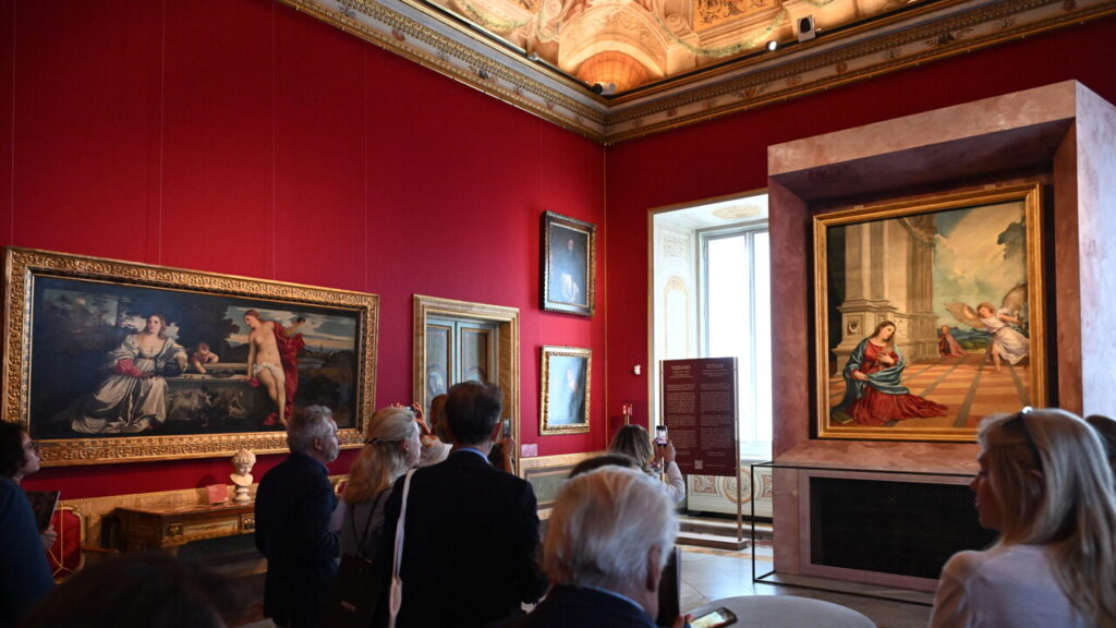 Tiziano, l’Annunciazione di Treviso alla Galleria Borghese fino all’8 dicembre